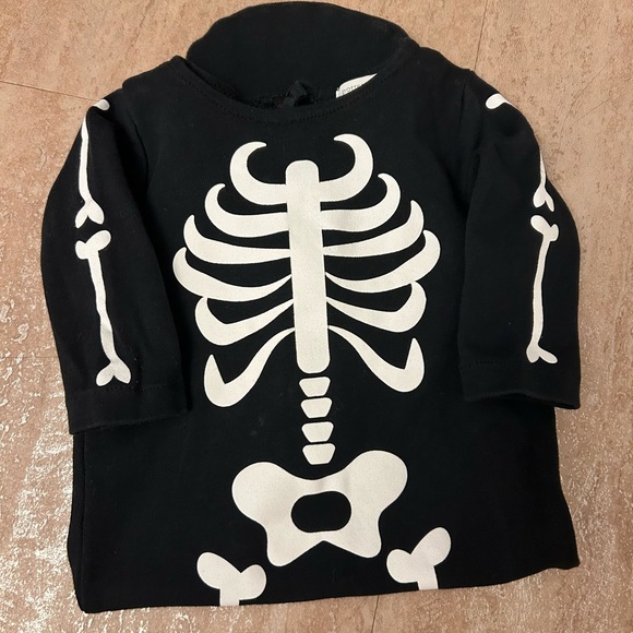 Skeleton Pottery Barn Kids cotton Sleep Sack Halloween Skeleton - Picture 6 of 6